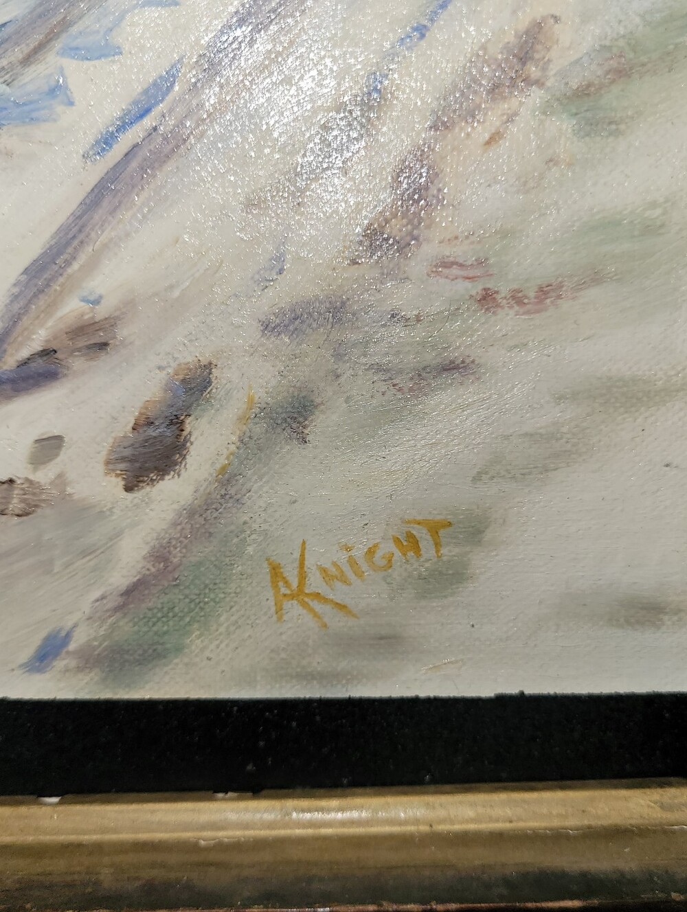 Vintage Original Oil Painting - Picture 4 of 11